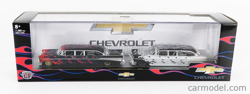 M2-MACHINES 36000-43-3 Scale 1/64 | CHEVROLET SET ASSORTMENT 3X