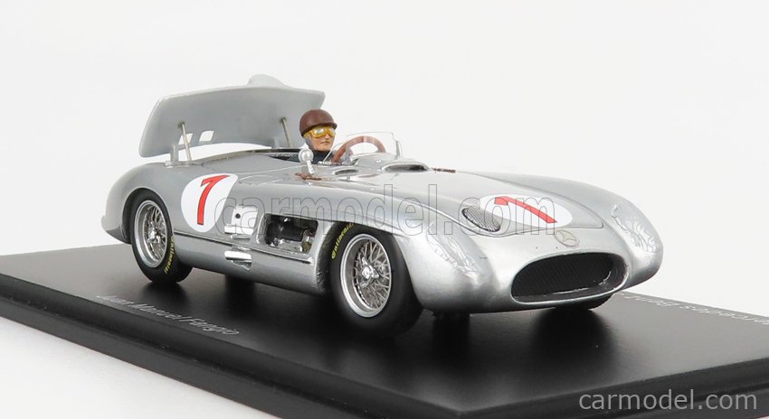 SPARK-MODEL S5858 Scale 1/43 | MERCEDES BENZ 300SLR 3.0L S8 N 1 WINNER ...