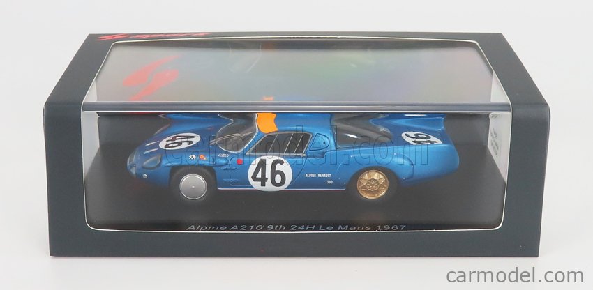 Miniature Alpine A210 N°46 Le Mans 1969 – MINI RACING échelle 1/43 – TOP !
