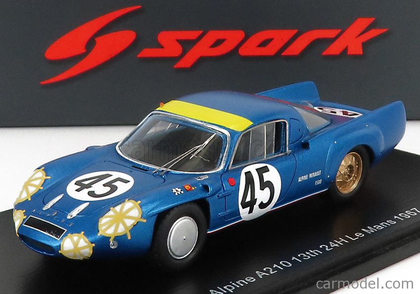 SPARK-MODEL S5686 Scale 1/43 | RENAULT ALPINE A210 TEAM SOCIETE ...