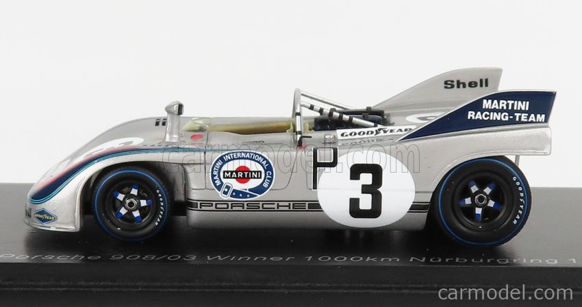 Porsche 908/3 Ver.A 1971 Targa Florio Martini Racing No.8 Vic Elford/Gerard Larrousse