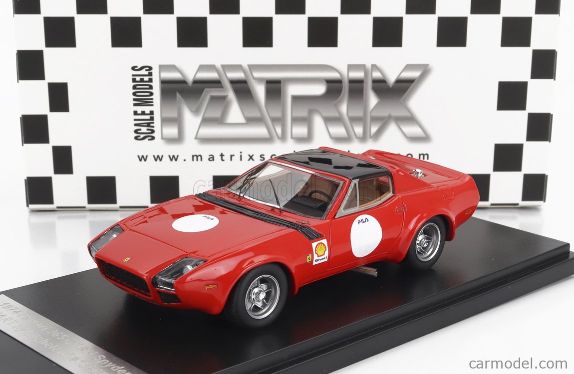 Ferrari 365 GTB/4 NART 1975 - Matrix Scale Models 1/43, Blanche