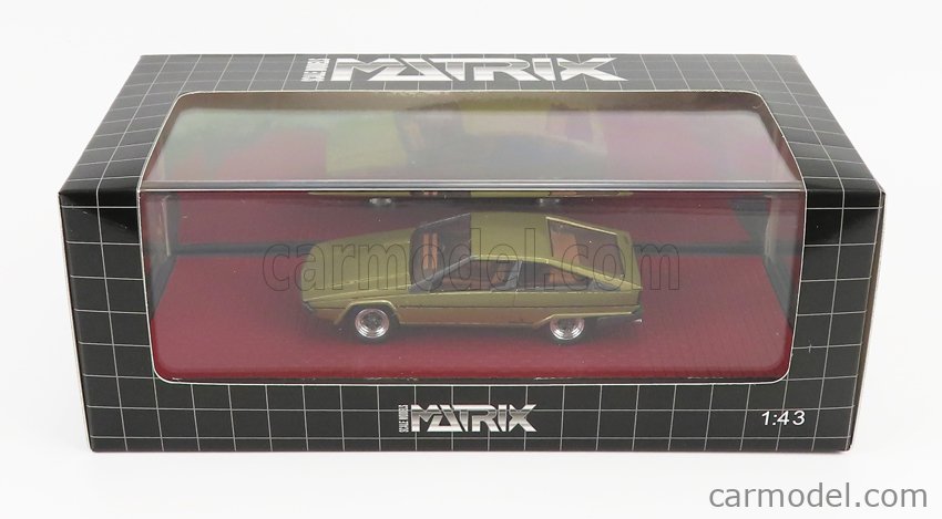 Matrix 1/43 Jaguar Ascot Bertone 1977 – Version Or, édition Limitée