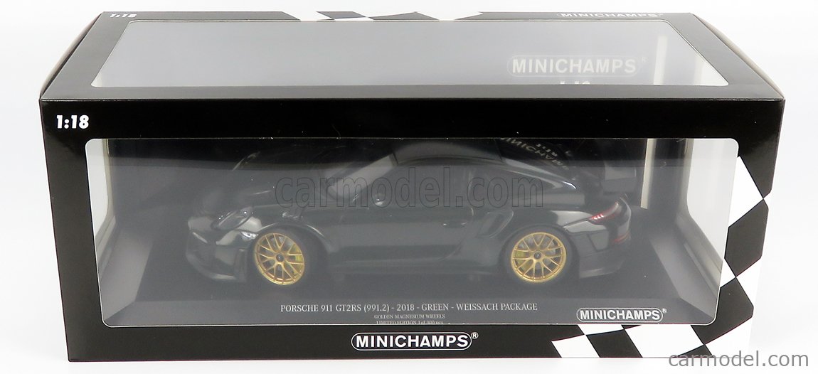 MINICHAMPS 155068306 Scale 1/18 | PORSCHE 911 991-2 GT2 RS COUPE 2018 ...