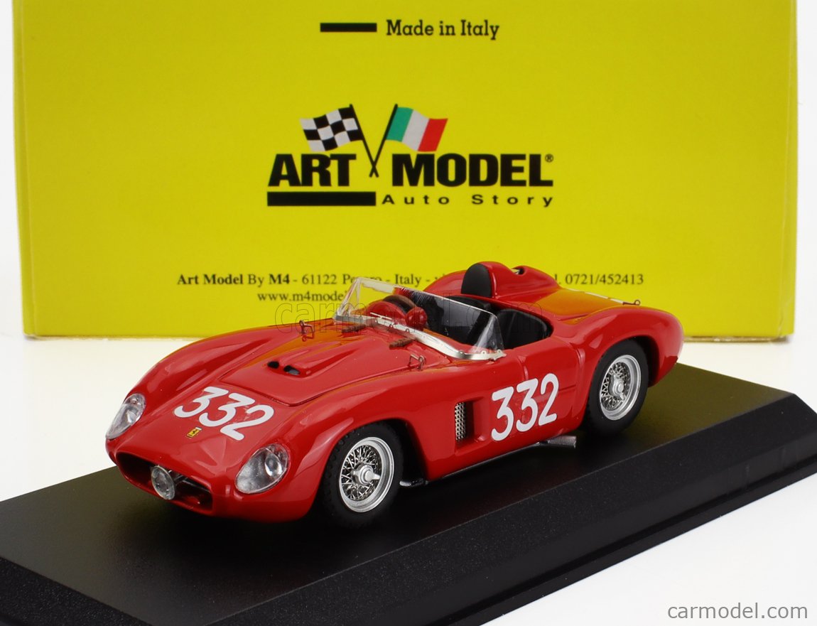 FERRARI 500 TR N.125 WINNER SCCA LAGUNA SECA 1957 P.LOVELY 1:43 Art Model
