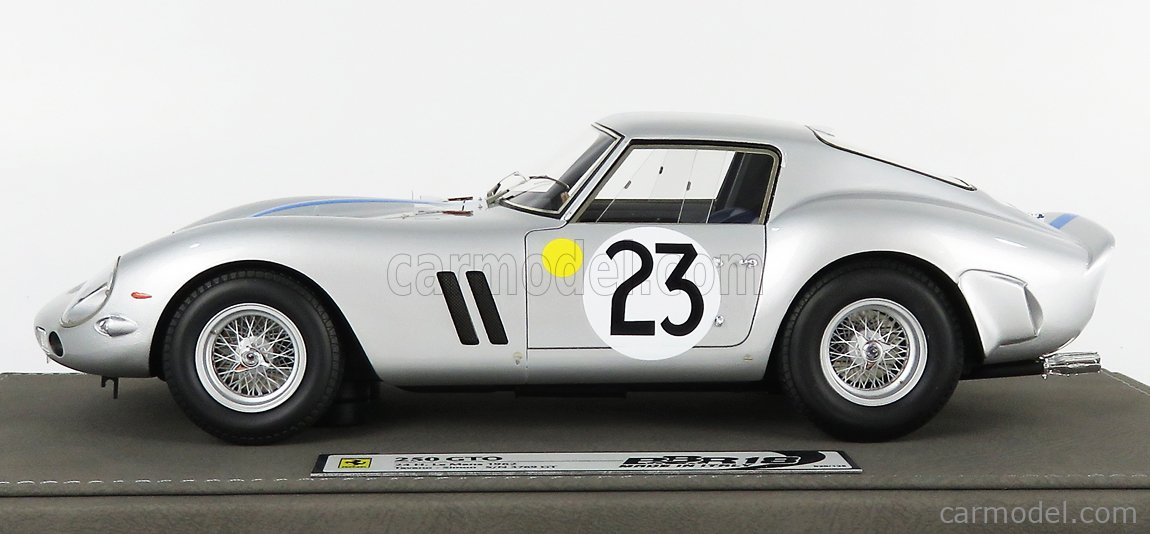 KYOSHO 08438B Scale 1/18 | FERRARI 250 GTO 3.0L V12 TEAM EQUIPE NATIONALE BELGE N 22 3rd 24h LE Mans 1962 L Dernier Beurlys J Blaton