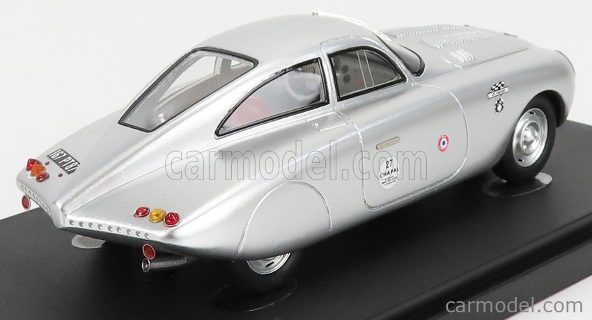 song melted fell AUTOCULT ATC04031 Scale 1/43 | PEUGEOT 203 DARL MAT DS FRANCE 1953 SILVER