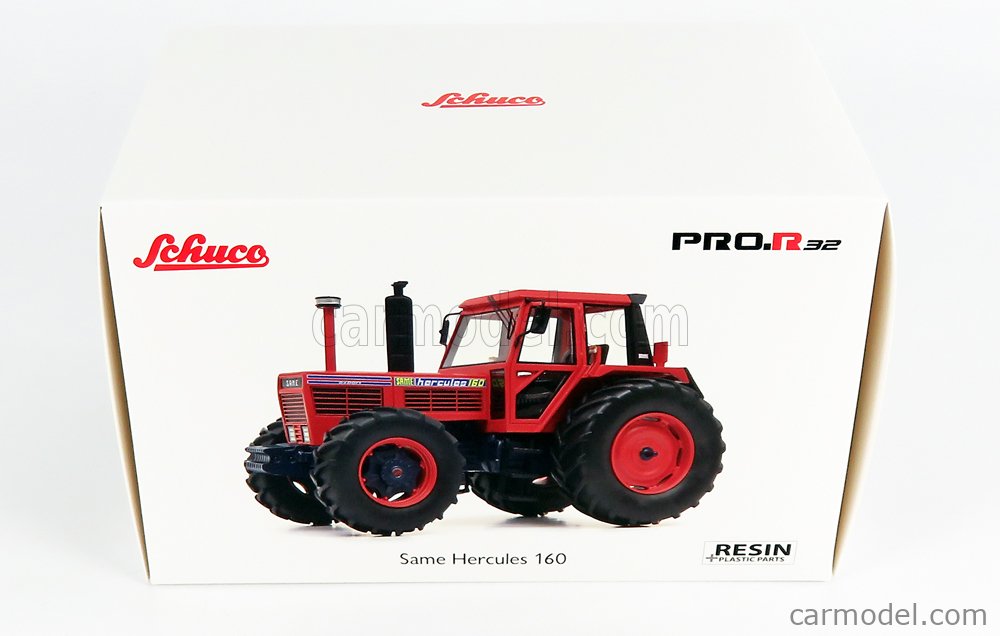 SCHUCO 450910300 Scale 1/32 | SAME HERCULES 160 TRACTOR 1985 RED