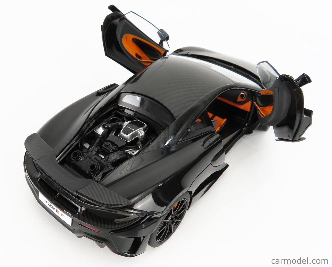 AUTOART 76081 Scale 1 18 McLAREN 600LT 2019 ONYX BLACK autoart-76081-scale-1-18-mclaren-600lt-2019-onyx-black