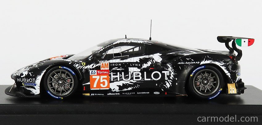 Miniature Ferrari 488 GTE N°60 Le Mans 2020 - Looksmart 1/43 - Très Bon état