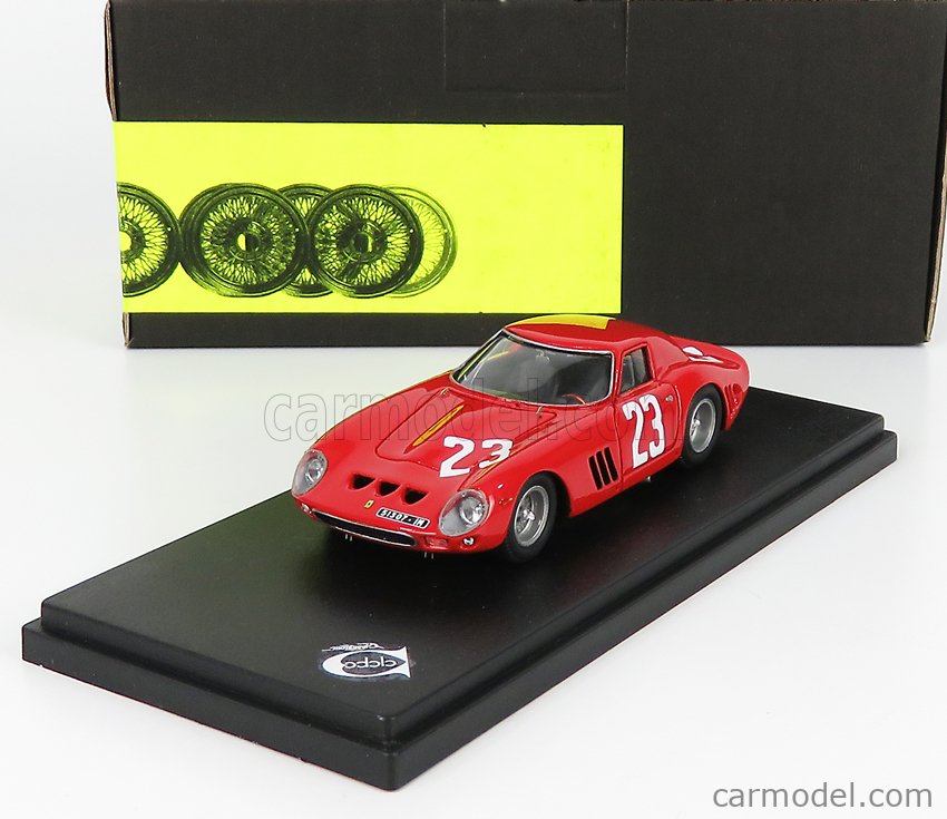 Décalcomanies 1:43 Ferrari 250 GTO/64 #23 Monza 1966 - Pilotes Taramazzo/Pianta - ALO Decals Neuf
