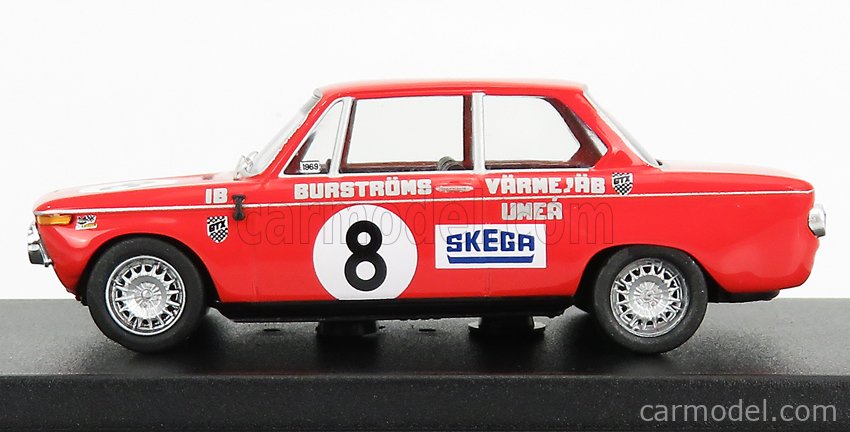 Trofeu BMW 2002 N.5 Mantorp Park 1970 – Résine 1/43 (Spark) – Précommande