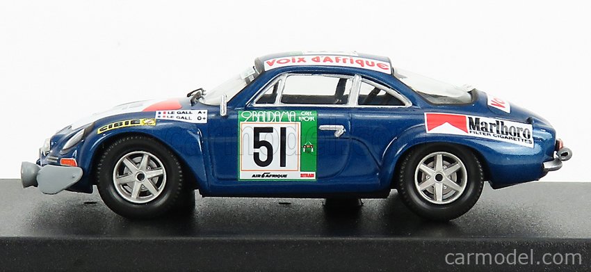 1/43 trofeu lim. 150 rrsi05 alpine renault a110 #51 le gall