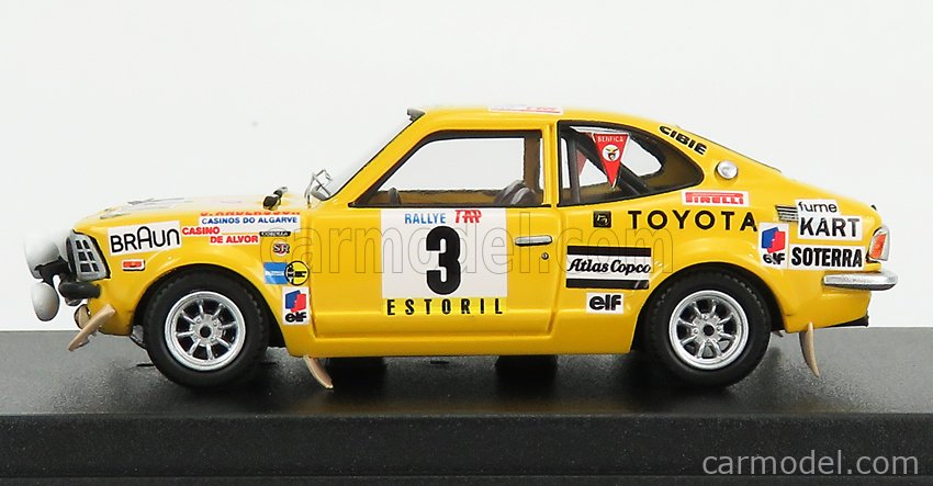 Modellino Trofeu Scala 1/43 - Toyota Corolla 1st Nordland 1974 No.1 Andersson - Resina Spark