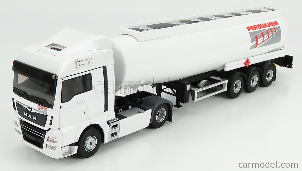 Eligor MAN TGX18 480 SWF 1/43 – Citerne Jaune Et Noir Des Pompiers Allemands
