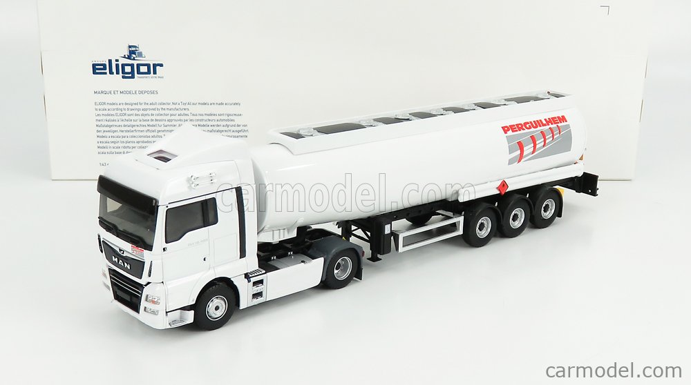 Camion MAN TGX Euro 6 Tautliner Transports Marmeth - Maquette Eligor 1/43 Réf.115284, Neuve