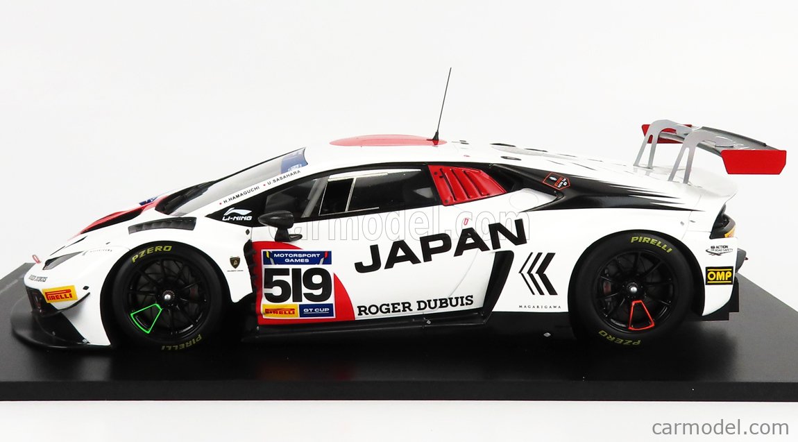 SPARK-MODEL 18S529 Escala 1/18 | LAMBORGHINI HURACAN GT3 EVO TEAM JAPAN ...