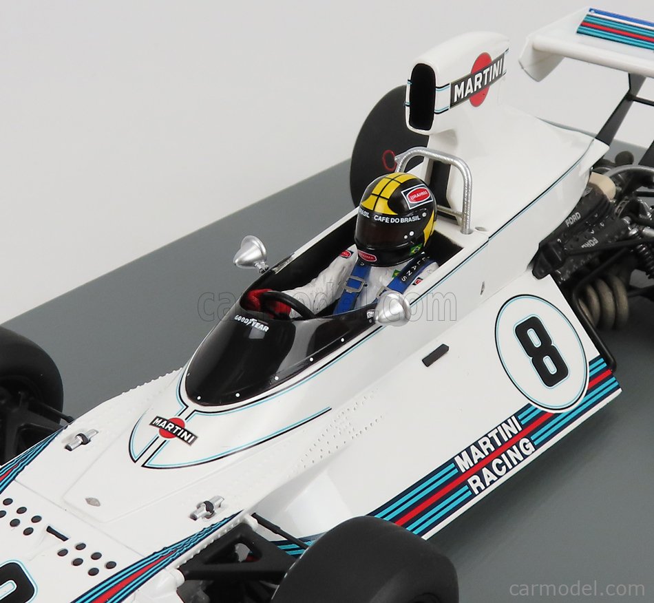 21 April 2018: Historic F1 Cars Brabham BT44 and BT45 Sponsorized by Martini  Racing Exposed at Motor Legend Festival 2018 at Imola Editorial Stock Image  - Image of power, bt44: 137033734
