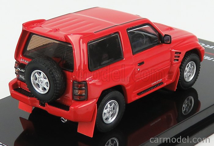 INNO-MODELS IN64-EVOP-RED Scale 1/64 | MITSUBISHI PAJERO EVOLUTION 2004 RED