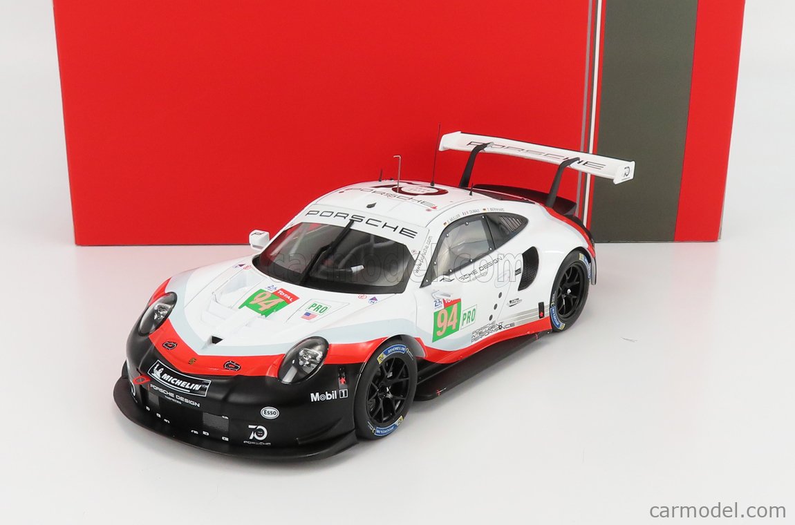 PORSCHE - 911 991 RSR TEAM PORSCHE GT LMGTE PRO N 94 24h LE MANS 2018  R.DUMAS - T.BERNHARD - S.MULLER