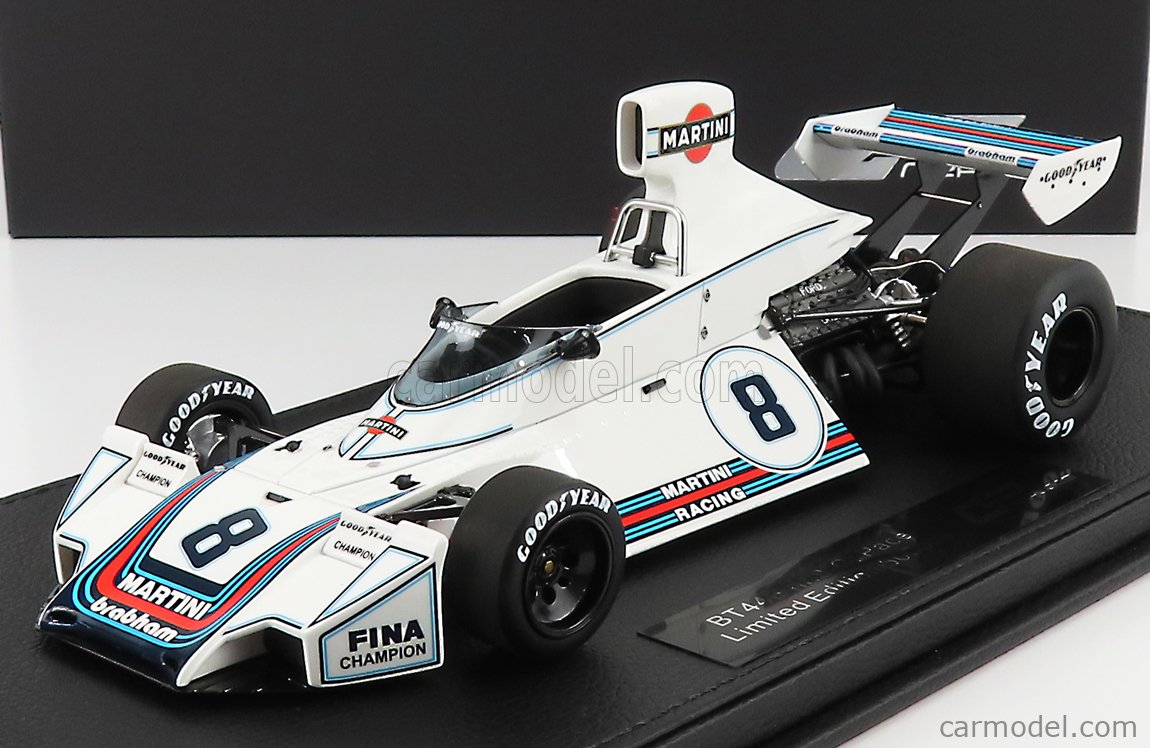 Martini Brabham BT44B 1975 -- Plastic Model Car Kit -- 1/12 Scale -- #12042  pictures by nascar880