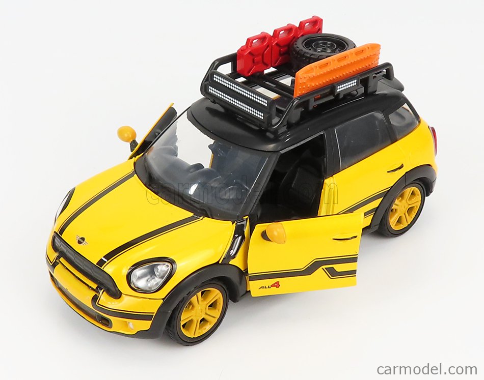 MOTOR-MAX 79752 Scale 1/24 | MINI COOPER S COUNTRYMAN WITH ROOF RACK ...