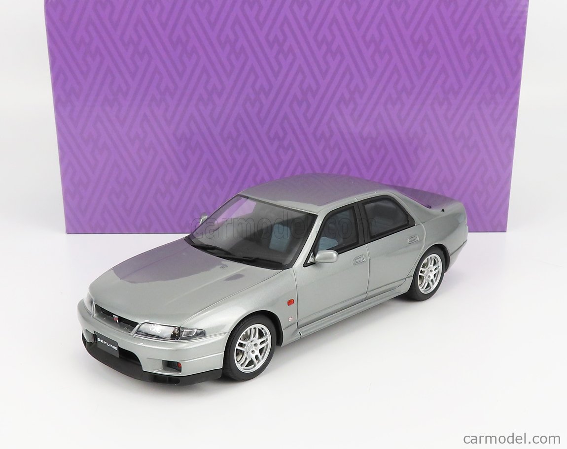 KYOSHO KSR18041S Scale 1/18 | NISSAN SKYLINE GT-R 1989 SILVER