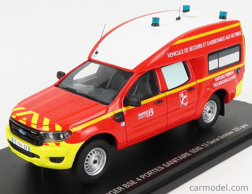 Miniature Ambulance Militaire Ford Ranger BSE – Échelle 1/43 – Occasion