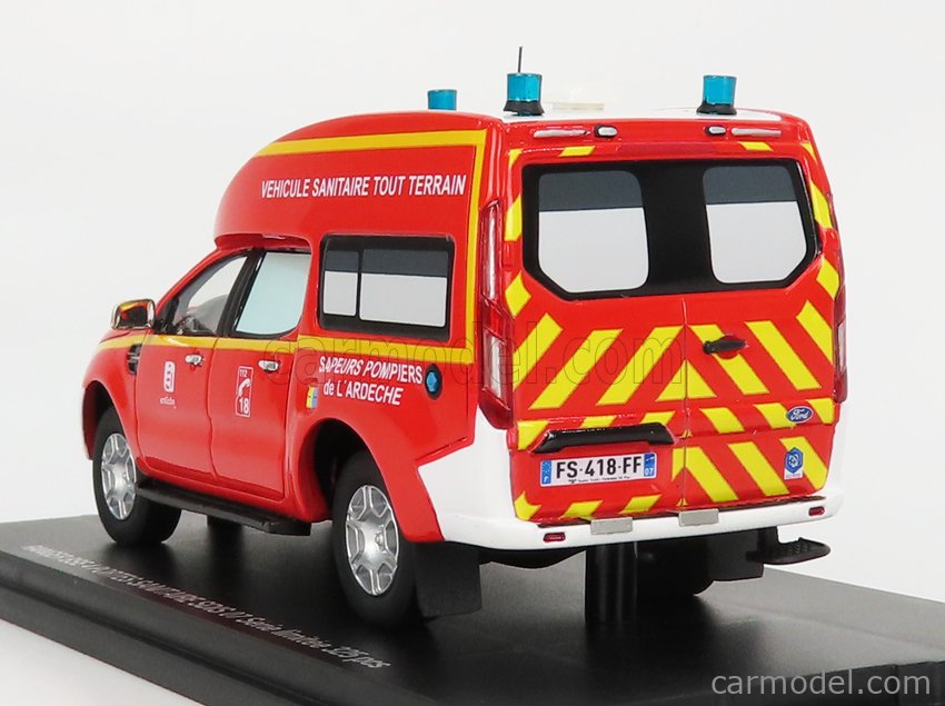 ALARME - FORD Ranger BSE Sanitär Militär – 200 Exemplare - 1/43 - ALARME0045