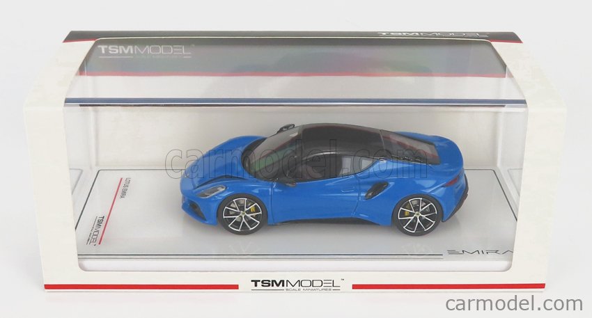 Modèle réduit Lotus - Emira 2021 - Hethel Jaune Noir 1/43