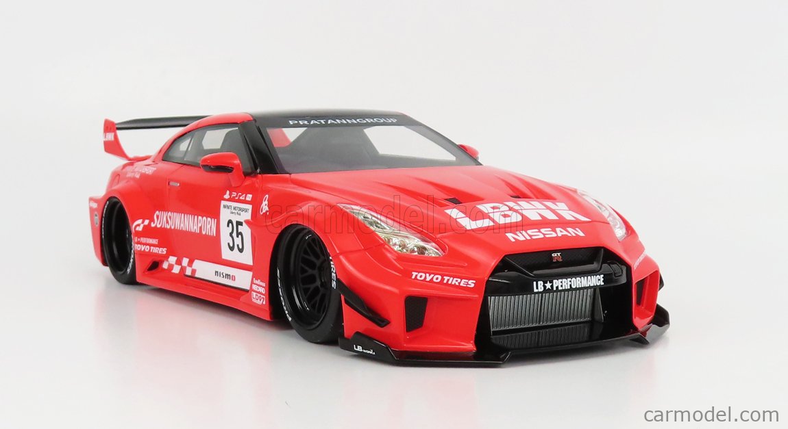 TRUESCALE TS0353 Masstab: 1/18 | NISSAN GT-RR (R35) LIBERTY WALK ...