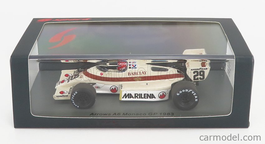 SPARK-MODEL S5784 Scale 1/43 | ARROWS F1 A6 N 29 MONACO GP