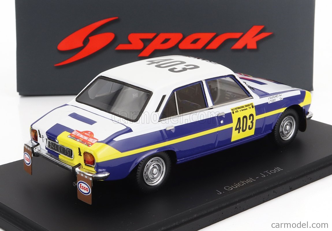 PEUGEOT 504 BERLINE n°1 Safari Rally 1975 IXO RAC177 1/43 EUR 45,00