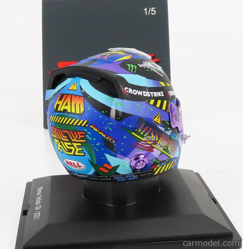 SPARK-MODEL 5HF066 Scale 1/5 | BELL HELMET F1 CASCO HELMET W12 MERCEDES ...