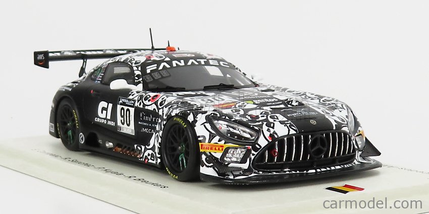 MERCEDES BENZ - AMG GT3 TEAM MADPANDA MOTORSPORT N 90 WINNER SILVER CLASS  24h SPA 2021 E.PEREZ COMPANC - R.SANCHEZ - P.KUJALA - R.BREUKERS