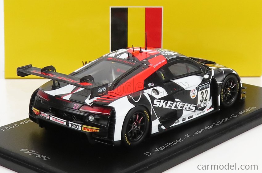 AUDI - R8 LMS GT3 TEAM AUDI SPORT WRT N 32 2nd 24h SPA 2021 D.VANTHOOR -  K.VAN DER LINDE - C.WEERTS