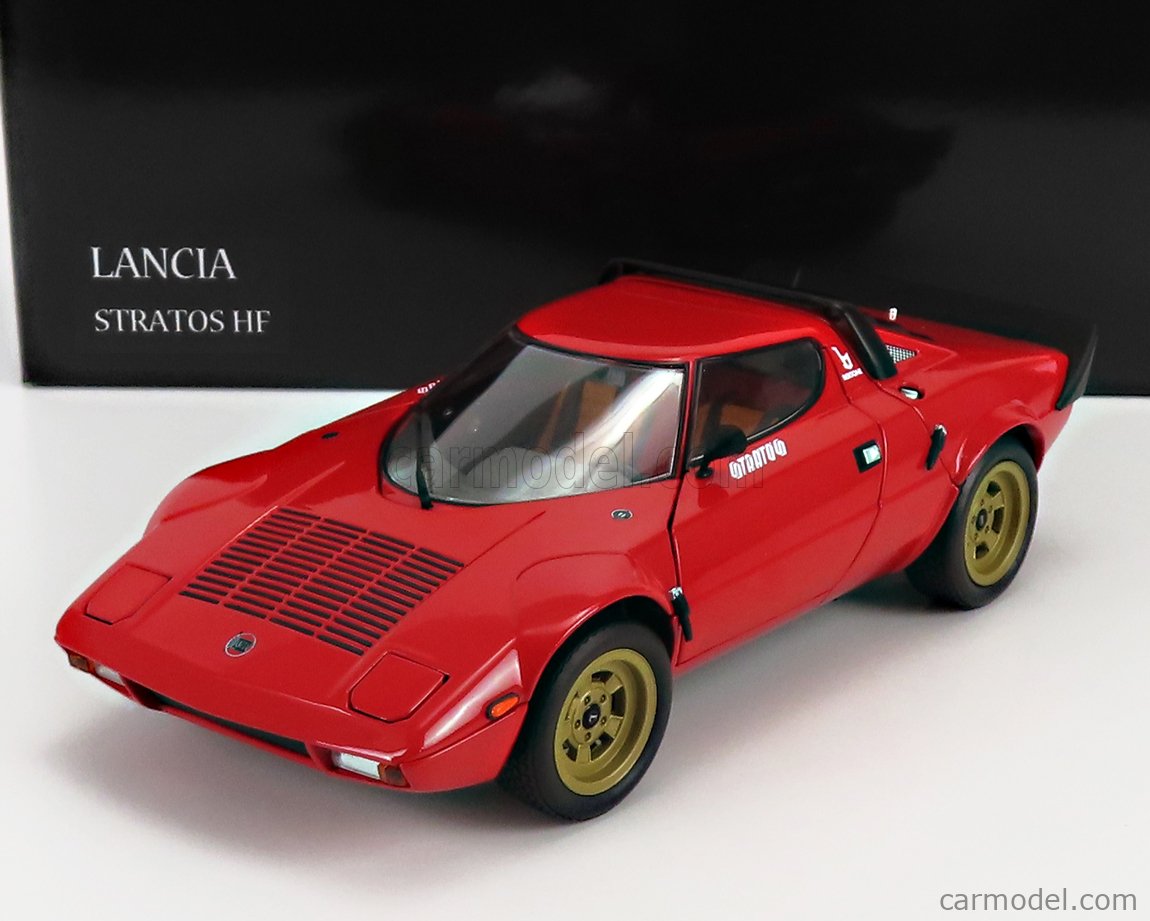 商品情報京商1/18LANCIA STRATOS HF (red) リニューアル再生産品 乗用車