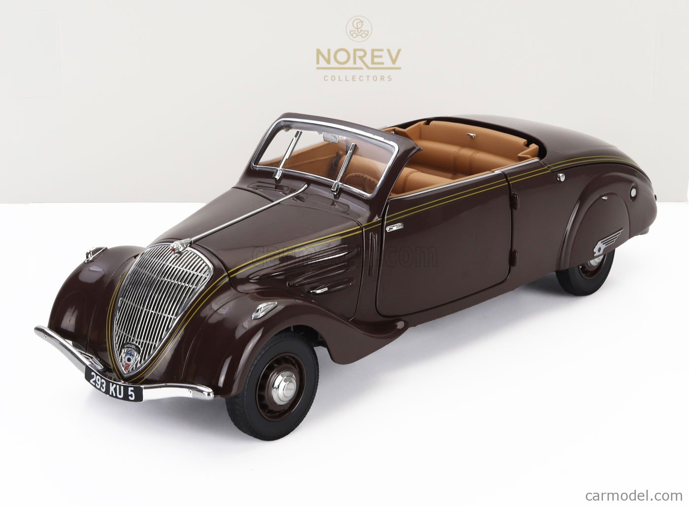 開封済NOREVプジョー402イクリプス1946年☆1／18 Back to the future: The Peugeot 402 Eclipse