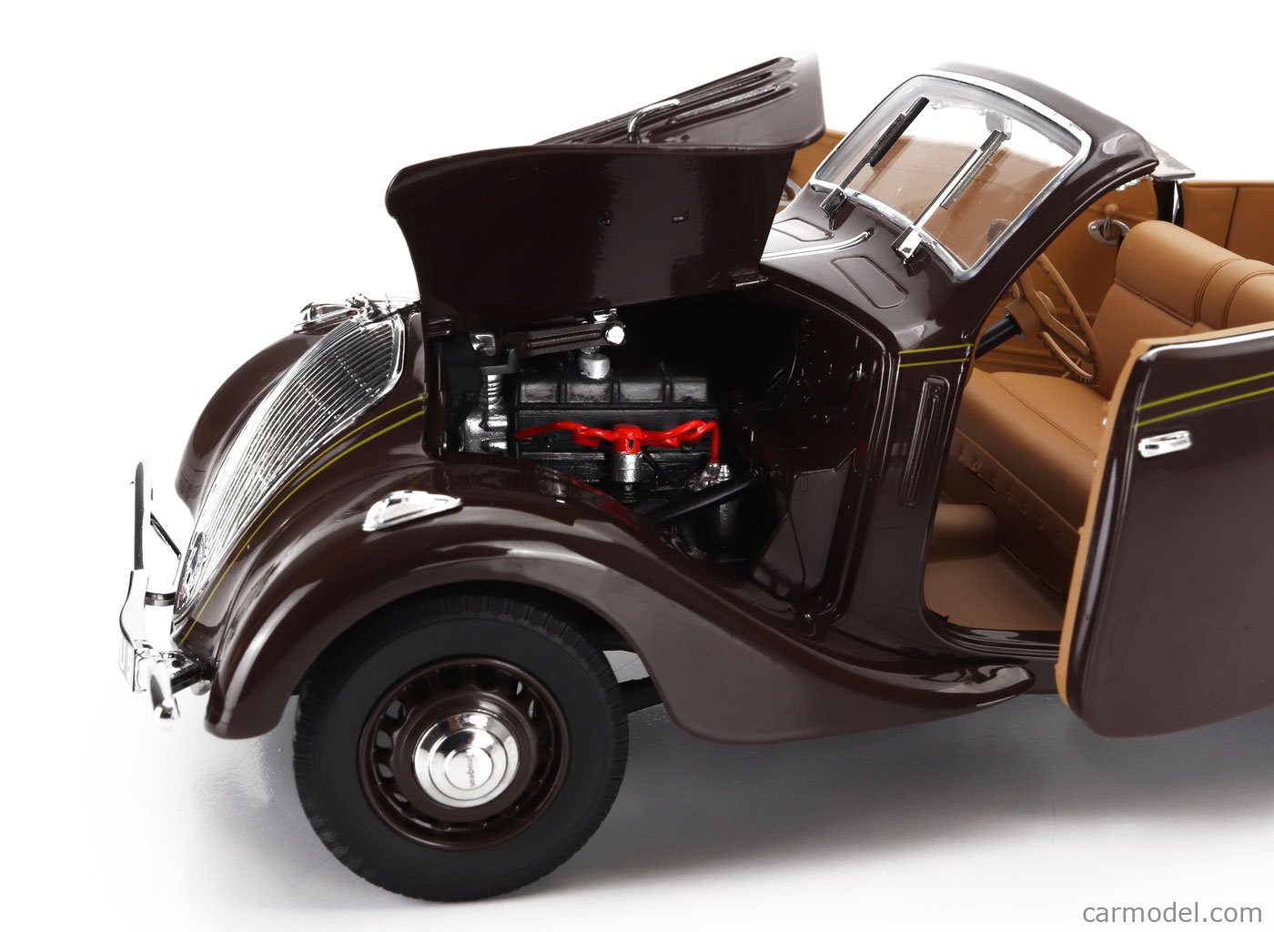 開封済NOREVプジョー402イクリプス1946年☆1／18 NOREV 184871 Scale 1/18 | PEUGEOT 402 ECLIPSE CABRIOLET 1937