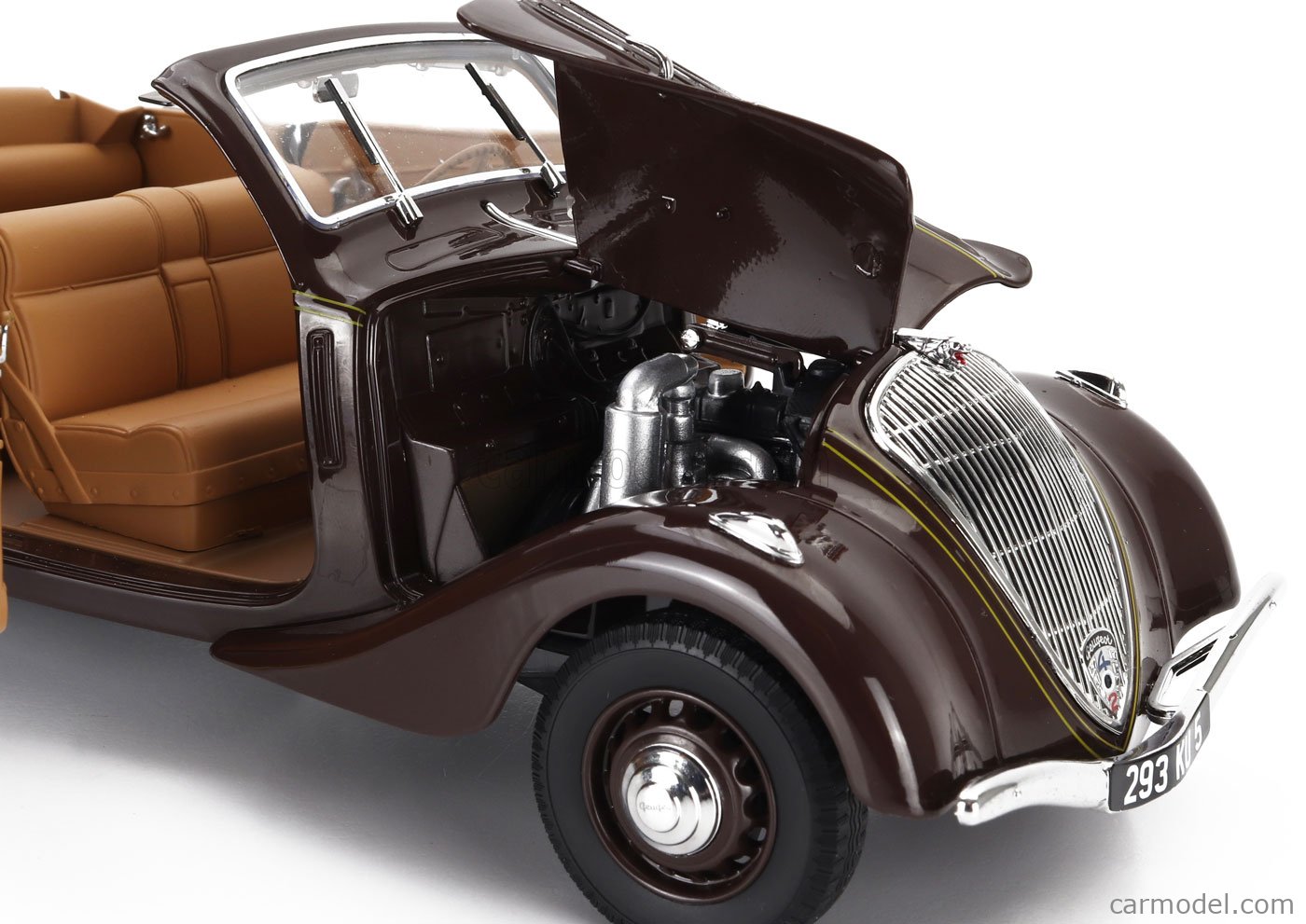 NOREV 184873 Scale 1/18 | PEUGEOT 402 ECLIPSE 1937 CHOCOLATE