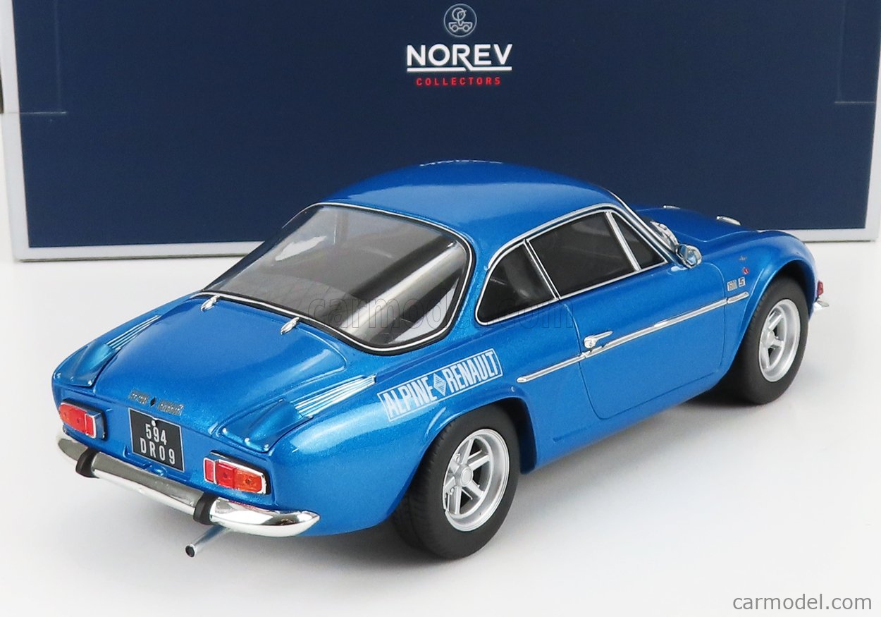 DR6, Alpine A110 1600S bleu de 1971 1/18