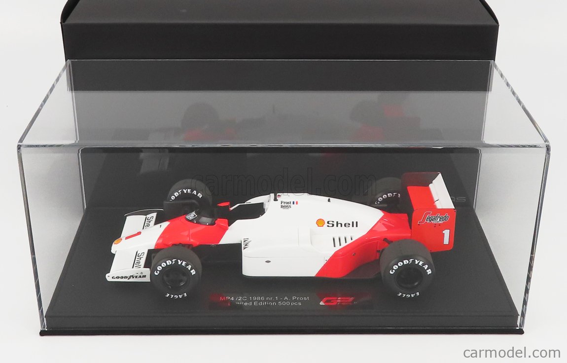Photo A.005419 MCLAREN MP4-2C ALAIN PROST GRAND PRIX F1 1986