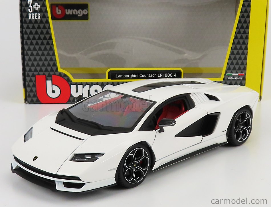 Burago 1/24 Scale 18-21102 - Lamborghini Countach LPI 800-4