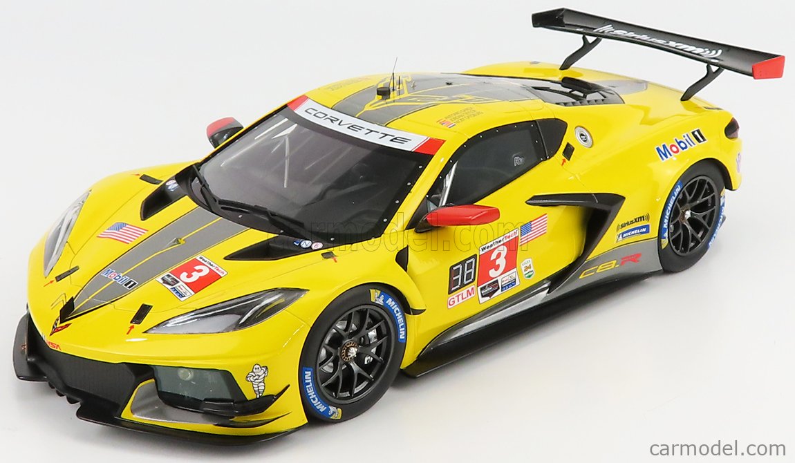 TRUESCALE TS0319 Scale 1/18 | CHEVROLET CORVETTE C8.R N 3 IMSA 24h ...