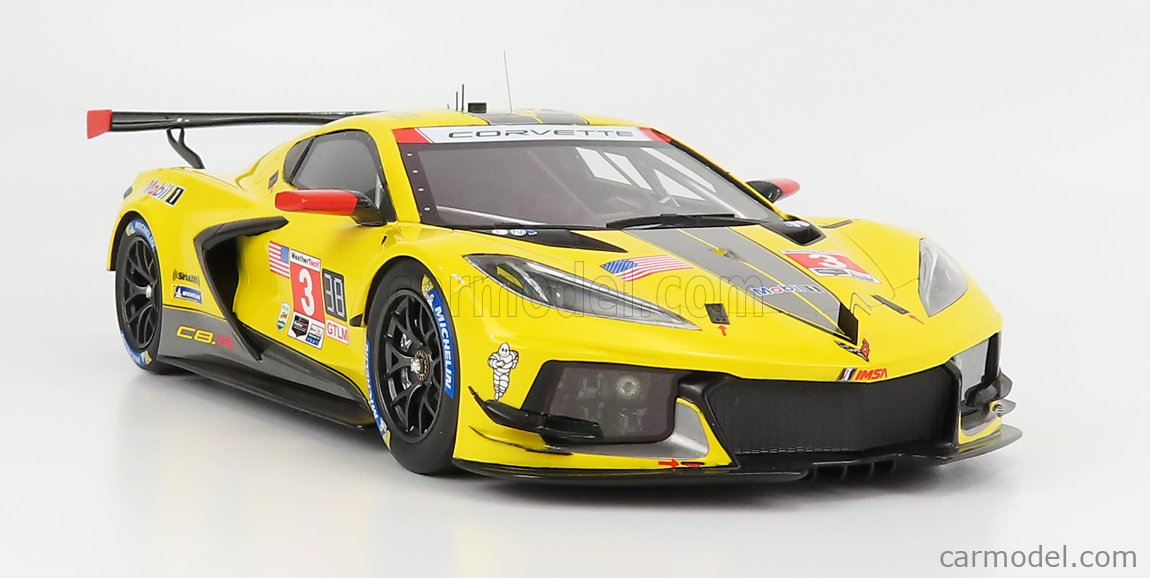 TRUESCALE TS0319 Scale 1/18 | CHEVROLET CORVETTE C8.R N 3 IMSA 24h ...