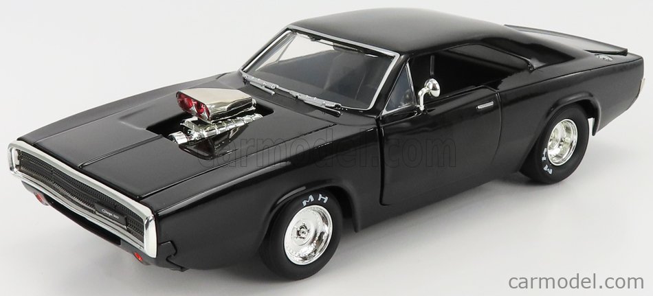 JADA 31942 Scale 1/24 | DODGE DOM'S DODGE CHARGER R/T 1970 - FAST & FURIOUS  9 F9 2021 BLACK