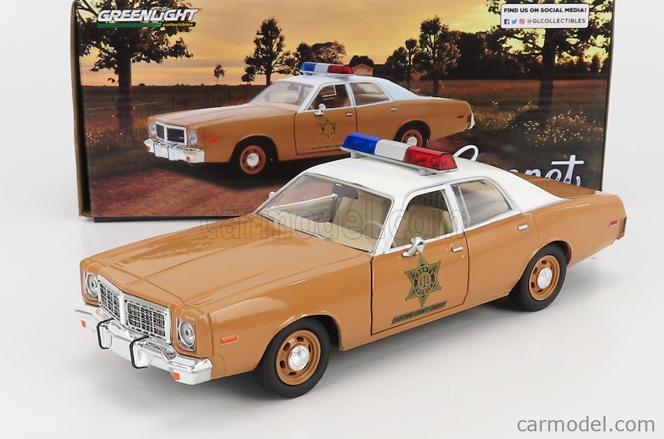 GREENLIGHT 84097 Scale 1/24 | DODGE CORONET POLICE CHOCTAW COUNTY ...