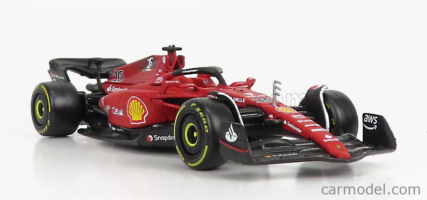 Scuderia Ferrari 2022 F1-75 No.16 - Charles Leclerc 1:43 Model with Figure