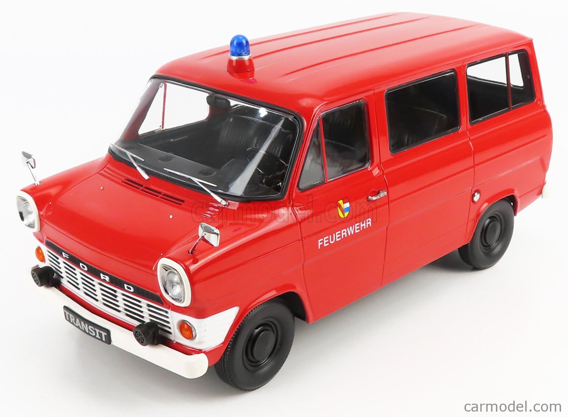 FORD ENGLAND - TRANSIT MINIBUS FIRE BRIGADE 1965