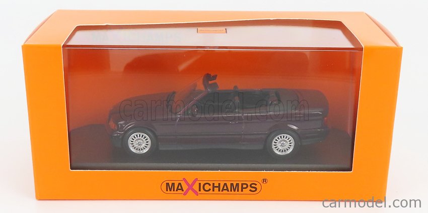 10周年記念イベントが MAXICHAMPS 43 BMW 3-シリーズ カブリオレ 1993 パープルメタリック 940023331  マキシチャンプス 3-Series Cabriolet E36